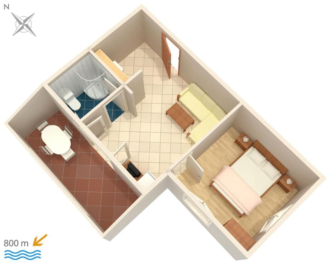 Apartments And Rooms With Parking Space Njivice, Krk - 5458 Экстерьер фото