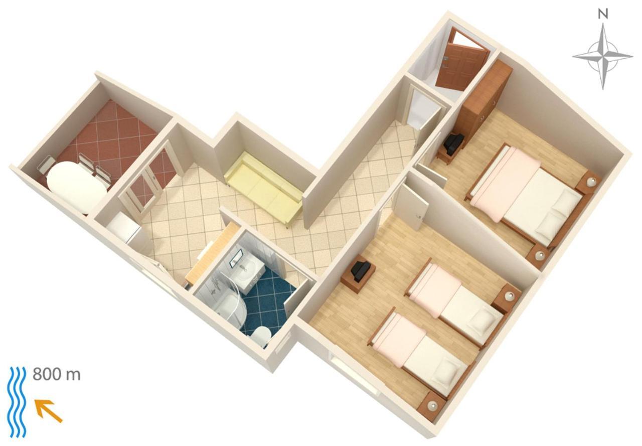 Apartments And Rooms With Parking Space Njivice, Krk - 5458 Экстерьер фото